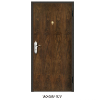 Expert Supplier Steel Wooden Door (WX-SW-109)